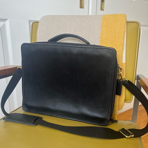 Coach Handbags - Coach Leather Briefcase
